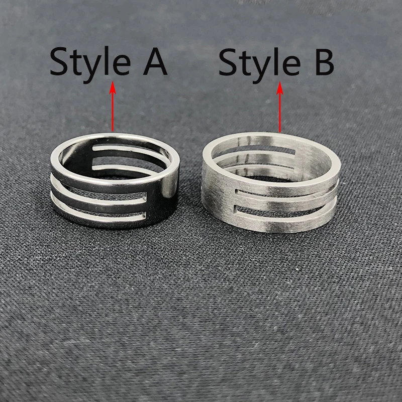 Новые стильные кольца из нержавеющей стали для ручного изготовления ювелирных