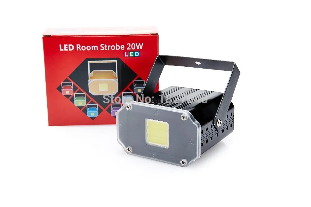 

Auto Mode Sound Activated Flash rate adjustable stage DJ Disco strobe light sound voice music control stroboscope