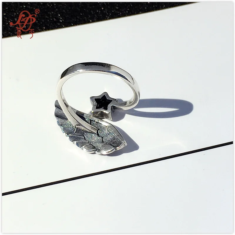 L &amp P Новое модное кольцо из стерлингового серебра 925 пробы для женщин и мужчин