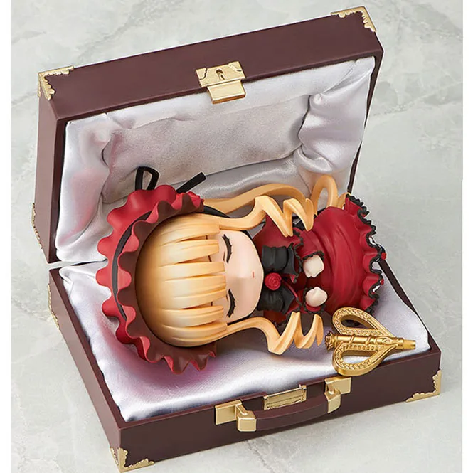 Q версия 10 см Rozen Maiden Shin ku глина экшн-фигурка милая девушка модель со сменным лицом