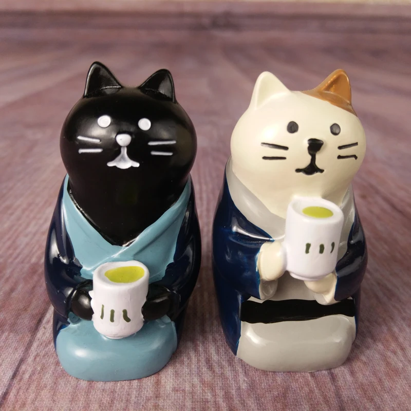 Q glory японские деколи в виде кота zakole полимерные украшения Kawaii домашний декор