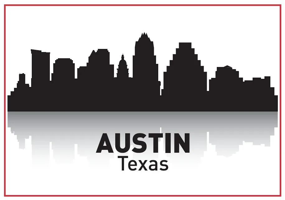 

Texas Austin Skyline Souvenir Fridge Magnets 20282 USA Travel Magnets Gifts 78*54*3mm