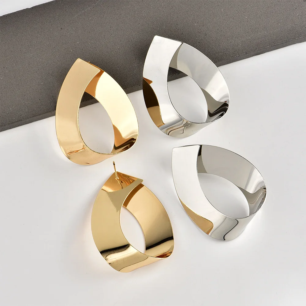 Hot New fashion jewelry Unique Geometric water shape drop earrings For Wedding Oorbellen pendientes orecchini | Украшения и
