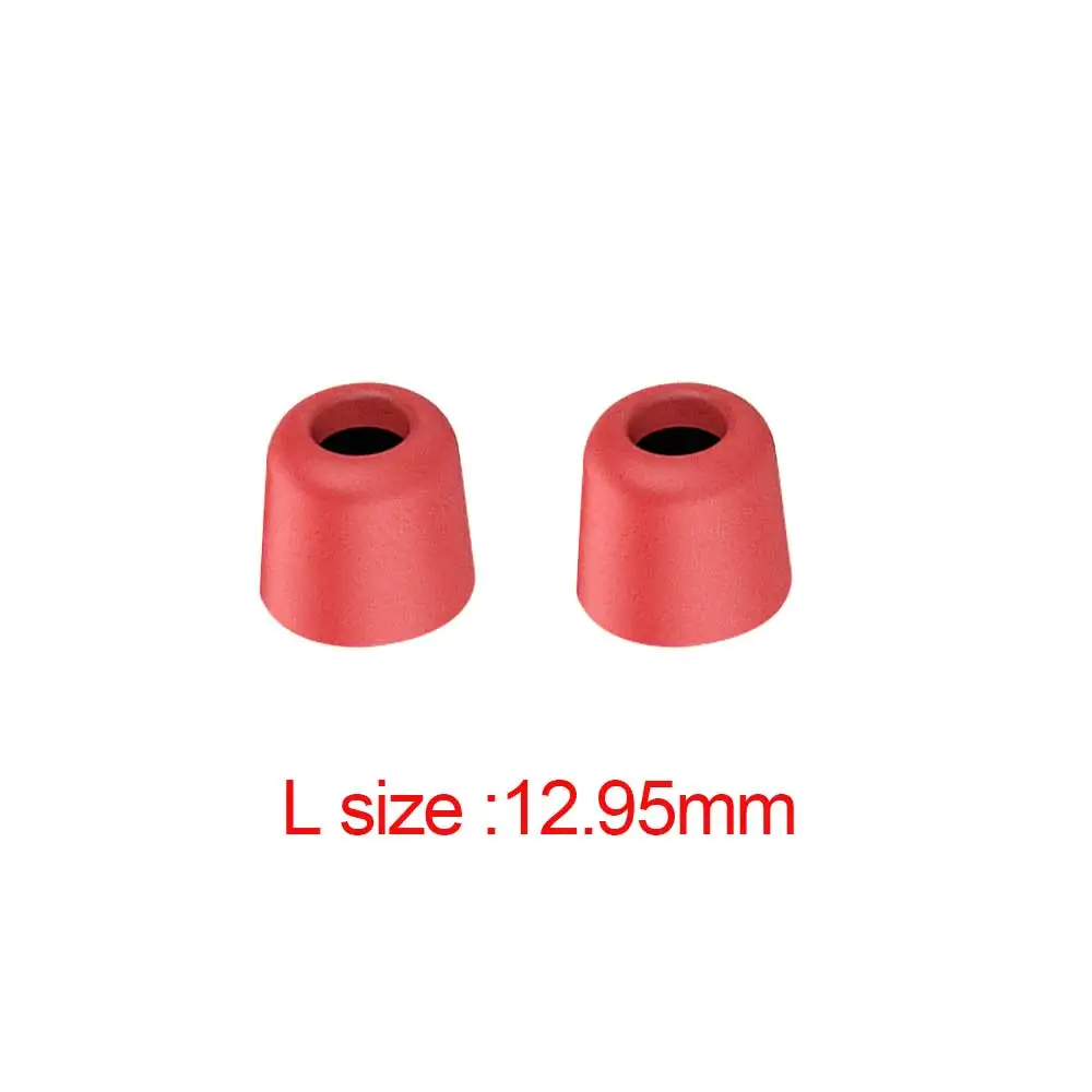 6 pairs Red-L Наушники советы пены памяти уха советы для Kz наушники чашки 6 пар пены Совет амбушюры для всех в ухо наушник аксессуары для наушников - Цвет: 6 pairs Red-L
