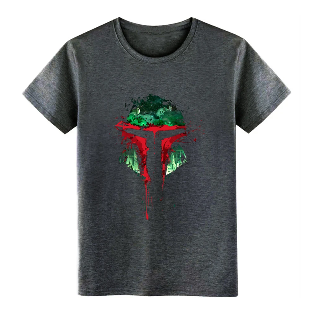 Boba Fett Boba футболка дизайн хлопок вырез лодочкой slim Fit строительный летний Стиль Формальная рубашка