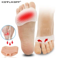 silicone padded forefoot insoles high heel shoes pad gel insoles breathable health care shoe insole high heel shoe insert