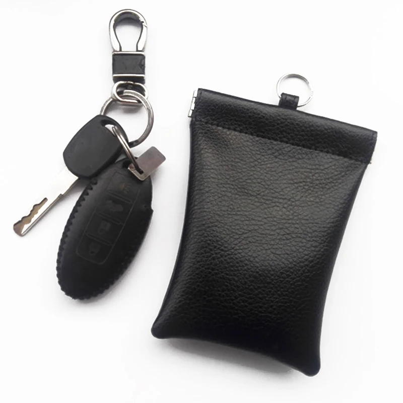 

Защитный чехол RFID для блокировки автомобильного сигнала, черный