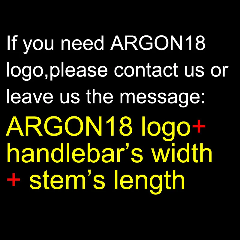 ARGON 18 logo Без логотипа черный полностью из углеродного волокна, интегрированный руль для шоссейного велосипеда, руль для велосипеда Ручка Бент баров с стволовых 400/420/440 мм - Цвет: ARGON 18 logo