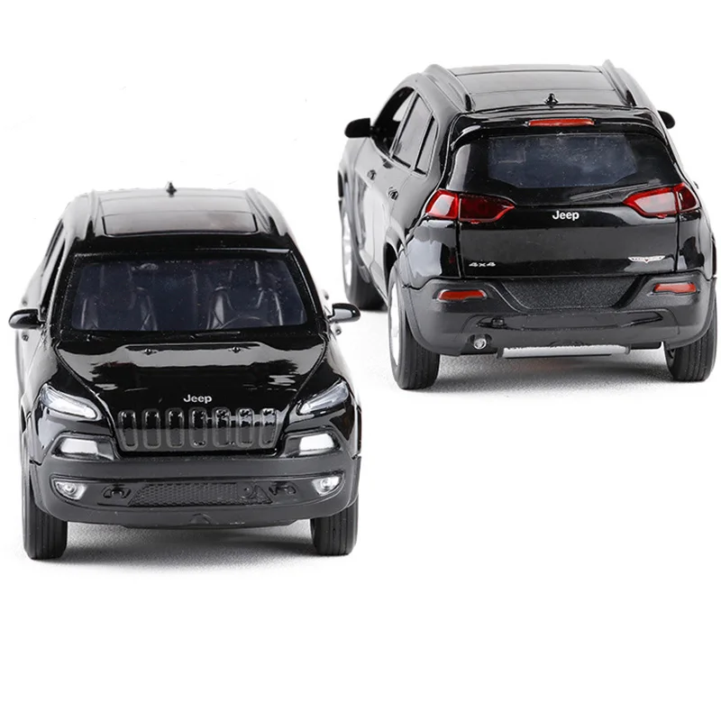 1:32 высокое моделирование джип Grand Cherokee модель SUV игрушечный автомобиль Стайлинг Domineering сплав литья под давлением модель V045