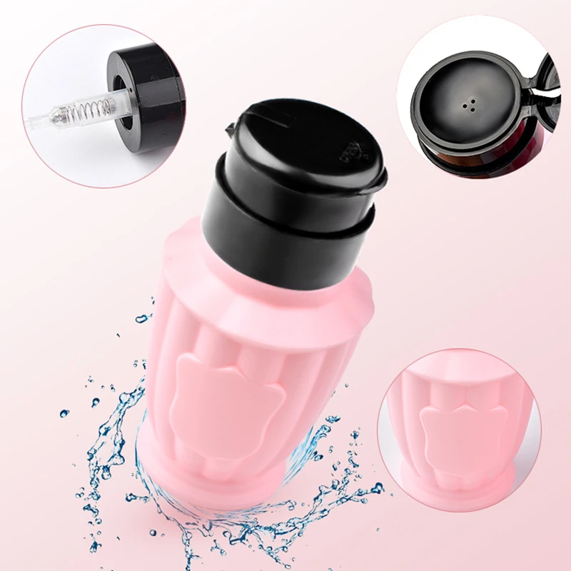 Новый 1 шт. Пустой насос пресса жидкий спирт для удаления лака Очиститель