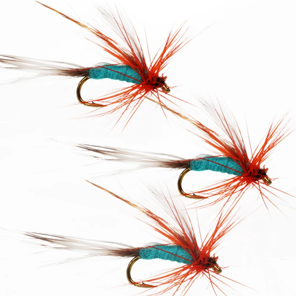 Sougayilang 40 шт./лот может лететь 6 мм Flyfishing Bass форель сухая и влажная муха приманка в