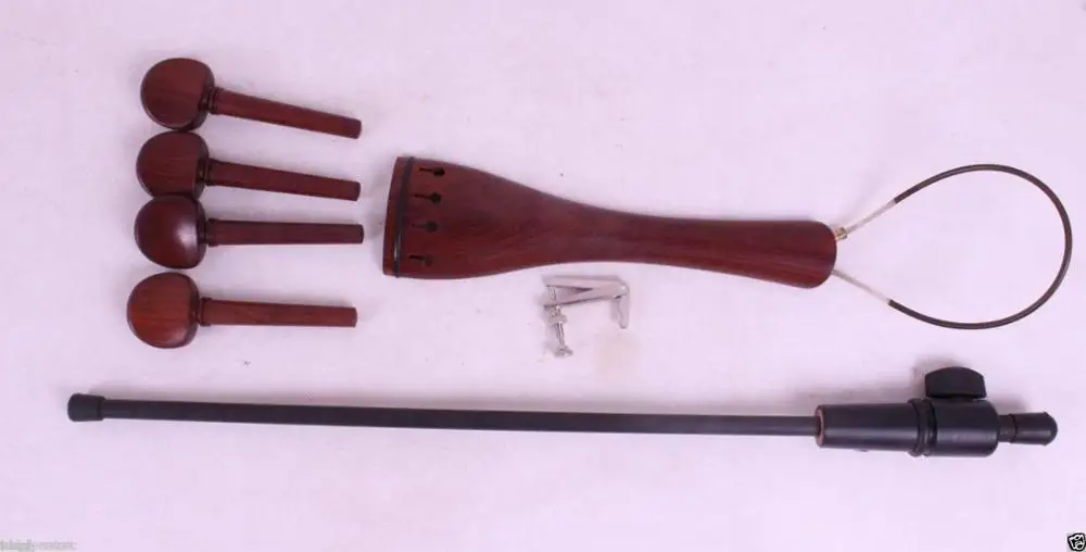 

4/4 Cello Peg Cello Tailpiece Rosewood tuner end pin tail gut Full size Cello parts & accessories #E33-1
