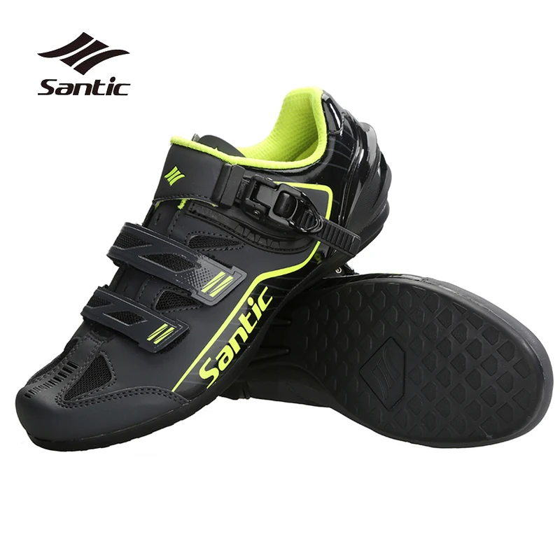 Santic профессиональная дорожная велосипедная обувь мужская разблокированная