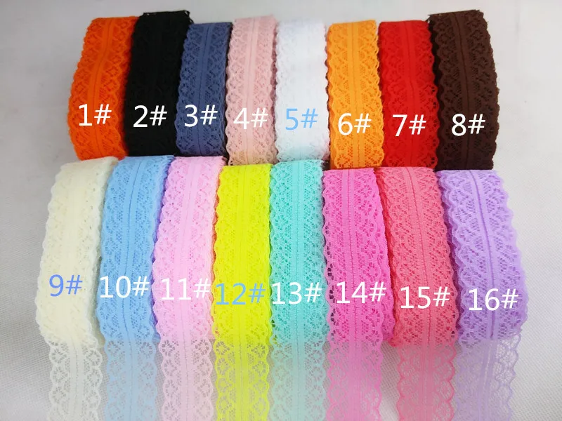 Оптовая продажа! Высокое качество 10 ярдов Красивая кружевная тесьма 2 8 см Широкий