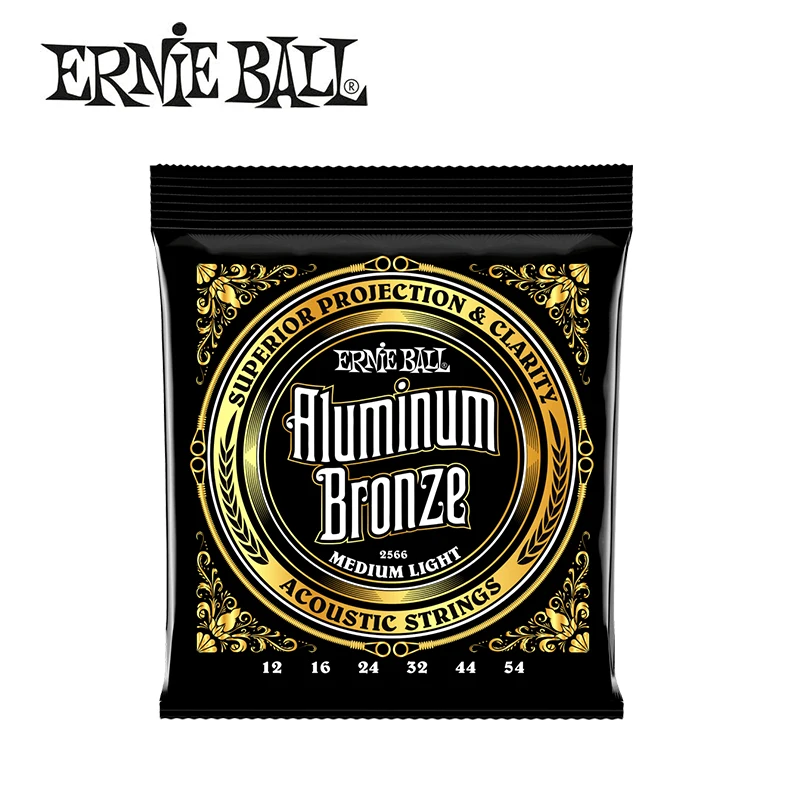 Оригинальные алюминиевые бронзовые для акустической гитары Ernie Ball 1 Набор струн