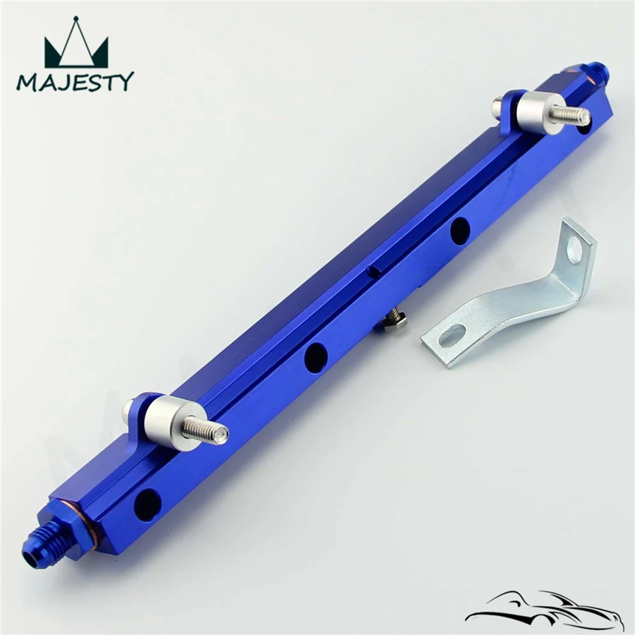 Синий топливный инжектор с высоким потоком для Lancer Evolution EVO 7 8 9 4G63 01 05|fuel rail|injector