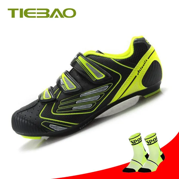 socks for 1521 G Tiebao sapatilha ciclismo, обувь для шоссейного велоспорта, велосипедные педали, SPD-SL,, мужские, женские, самоблокирующиеся, спортивные, для велосипеда, суперзвезды, кроссовки - Цвет: socks for 1521 G