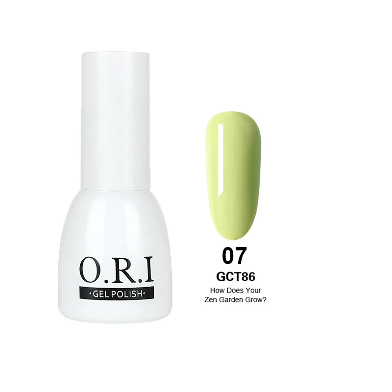 gel 07(T86) O.R.I Гель-лак для ногтей неоновый 8 мл блеск УФ Гибридный гвоздь Базовое покрытие верхнее покрытие Vernis Полупостоянный Гель-лак Esmalte - Цвет: gel 07(T86)