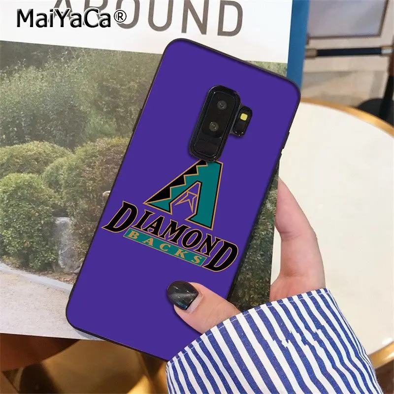 Мягкий силиконовый чехол MaiYaCa Arizona Diamondbacks из ТПУ для Samsung S9 plus S5 S6 S6edge S6plus S7 S7edge S8