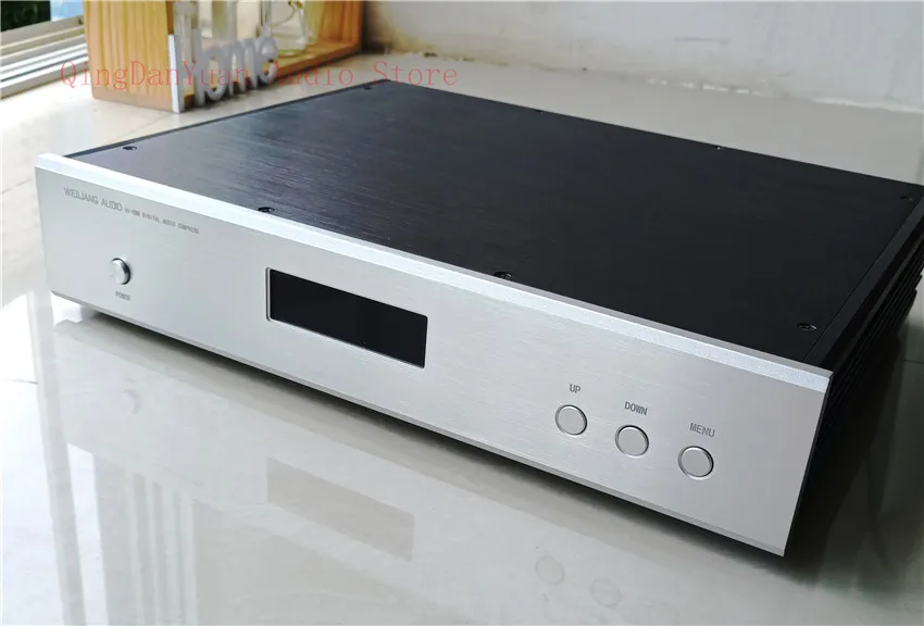 Q7 AK4497 AK4497EQ аудио DAC декодер законченный в чехол поддержка 192 k/24 бит DSD128