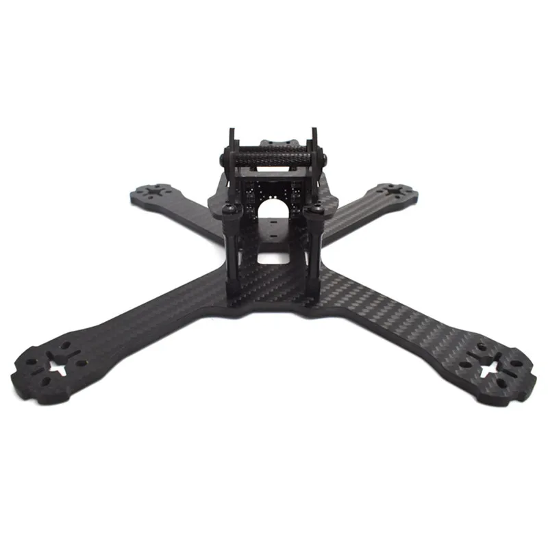 Realacc X210 V + 214 мм 6 K Carbon Fiber FPV Racing Frame 4 Рамка Рукоятки w/светодиодный доска для
