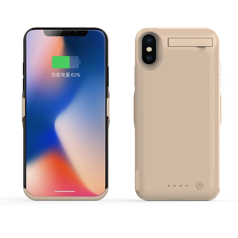 Чехол для аккумулятора iphone X 10000 мАч 2020 запасное зарядное устройство чехол умный