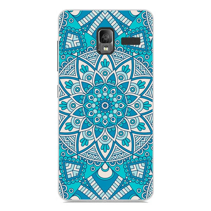 Чехол для lenovo A850 плюс a850 + крышка красивый цветок растений оригинальный жесткий