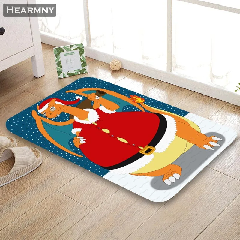 HEARMNY Новое поступление коврик Pokemon Аниме Коврик для дома машина сделанный Противоскользящий Коврик Гостиная/Прихожая ванна коврик для детей подарок - Цвет: 3