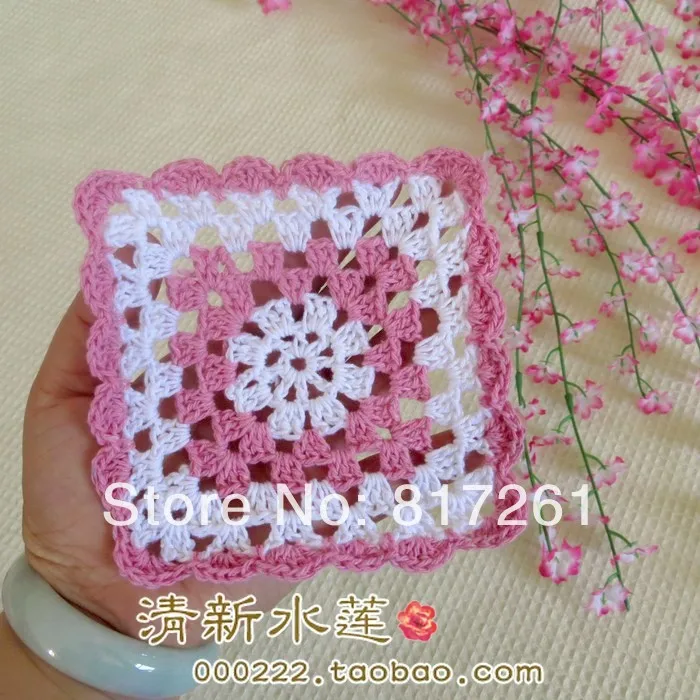 2014 Новый zakka модный 6 pic/lot croche кружева doilies Свадебный войлочный Настольный коврик