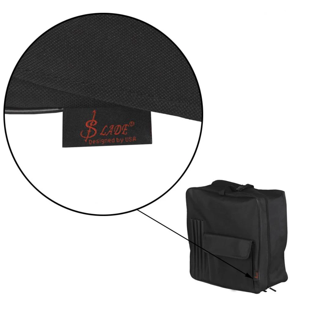 LADE 14 ''змеиная сумка для барабана Оксфорд плотный рюкзак чехол инструмента