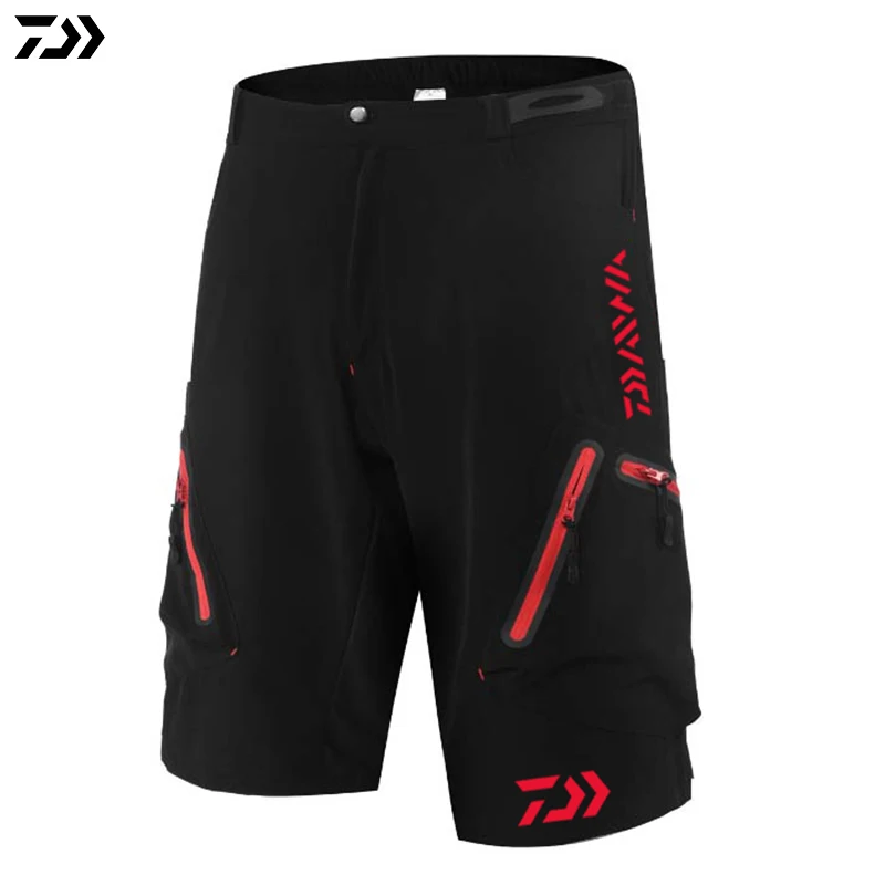 DAIWA Короткие штаны летние водонепроницаемые мужские Рыболовные костюмы дышащие уличные спортивные шорты с карманами для рыбалки