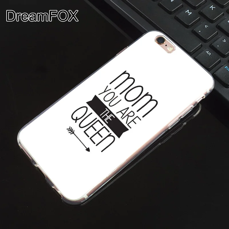DREAMFOX N045 Happy Family Soft TPU Silicone Cover For Apple iPhone XR XS Max 8 X 7 6 6S Plus 5 5S SE 5C 4 4S Case |