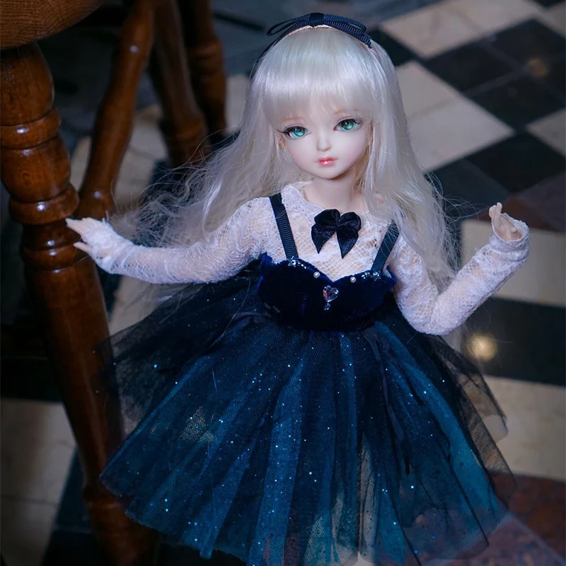 Фея мечты только для куклы 1/4 bjd 45 см красивое элегантное платье со звездой