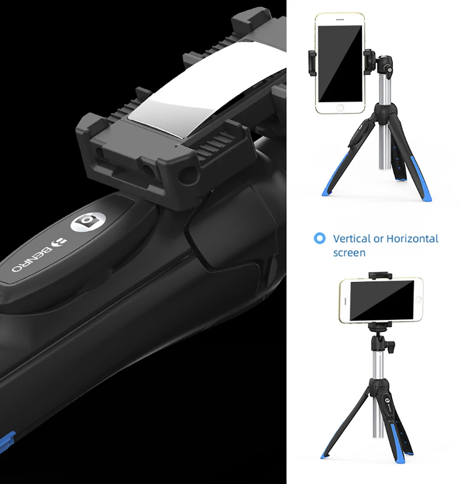 Benro Mefoto MK10 Bluetooth селфи палка штатив монопод 3 в 1 Автопортрет для iPhone huawei samsung Gopro 7 6 5