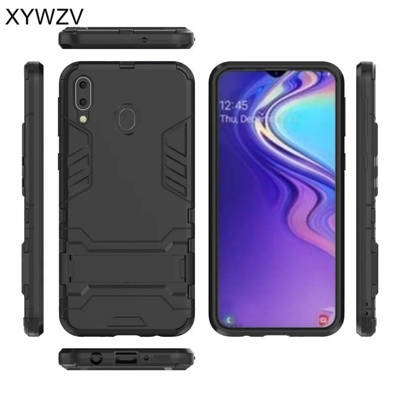 Для samsung Galaxy M20 чехол силиконовый робот Броня резиновый для телефона задняя