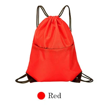 Водонепроницаемый молния Спортивная Фитнес сумка складной рюкзак Drawstring торговый карман Пеший Туризм Кемпинг Сумка пляжный купальник для плавания - Цвет: as picture showed