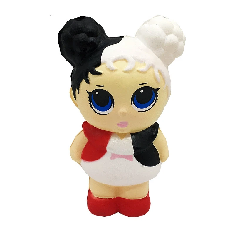Снятие Стресса мягкие игрушки Kawaii Мода Сюрприз девочка кукла медленно