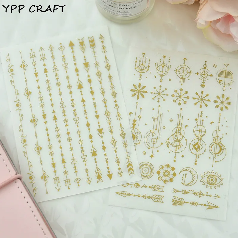 YPP CRAFT Lovely Rub On для скрапбукинга DIY проекты/фотоальбом/изготовление карт