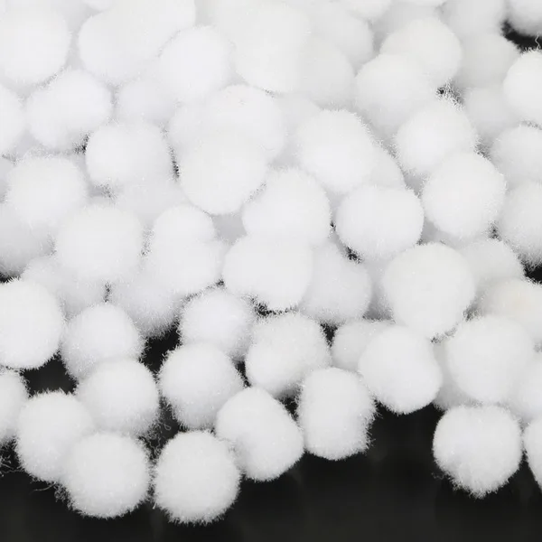 White 300 шт 10 мм Разноцветные помпоны мягкие шарики-Помпоны ручной работы DIY домашний сад& свадебное украшение& аксессуары для шитья инструменты - Цвет: White