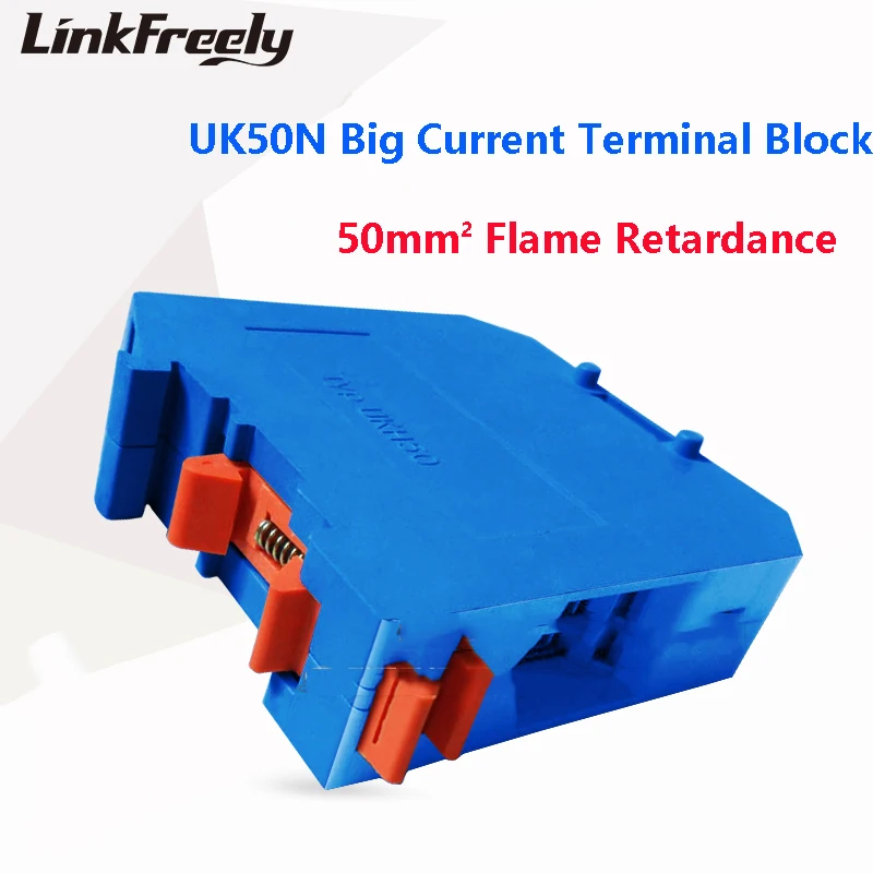 Синий проводной винтовой клеммный соединитель UK50N UK1.5N UK2.5B UK3N UK5N UK6N UK10N UK16N UK35N Faston