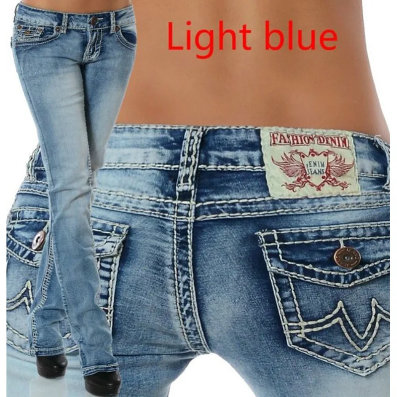 

new Jeans for women 2018 Vintage Slim Style Pencil Jean High Quality Denim Pants For 4 Season trousers teenager fashion