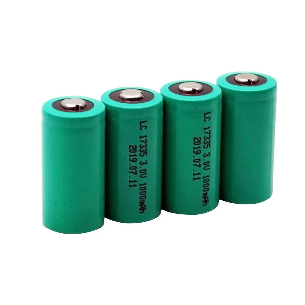 4x CR123A 3,0 V 3V перезаряжаемое LiFePO4 зарядное устройство CR123 с LiFePO4 зарядное устройство