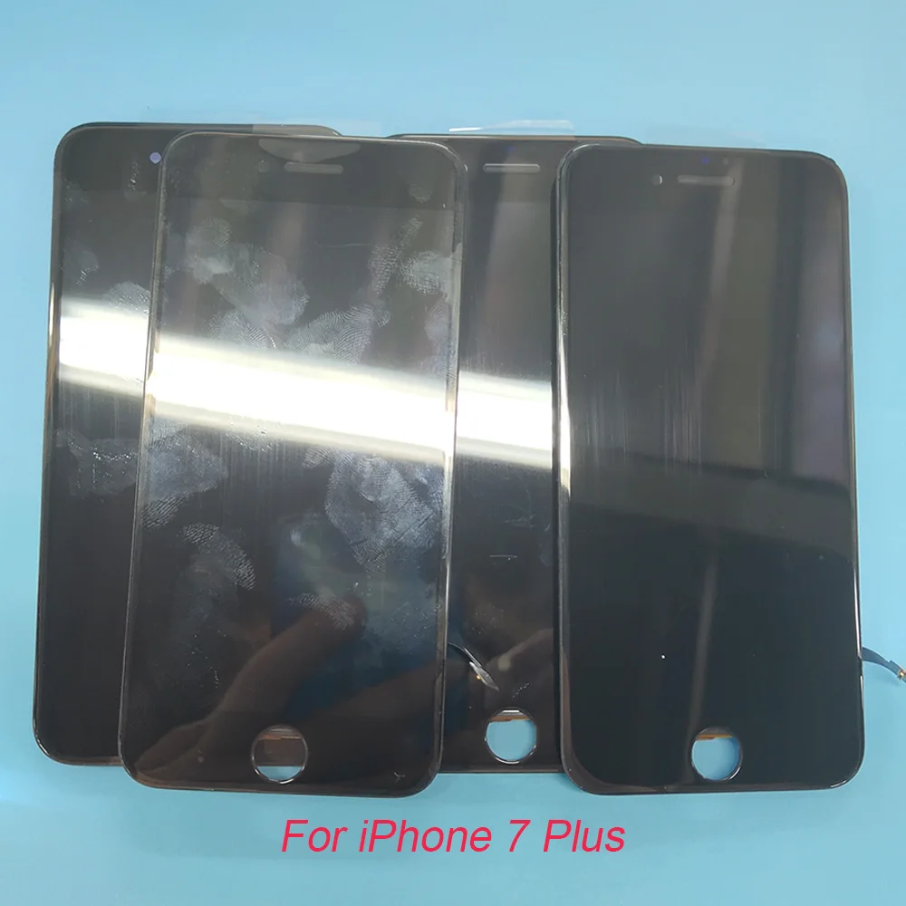 10 шт. для iPhone 7 8 ЖК-дисплей с сенсорным экраном дигитайзер в сборе для Apple iPhone 7 Plus 8 Plus ЖК-экран без битых пикселей
