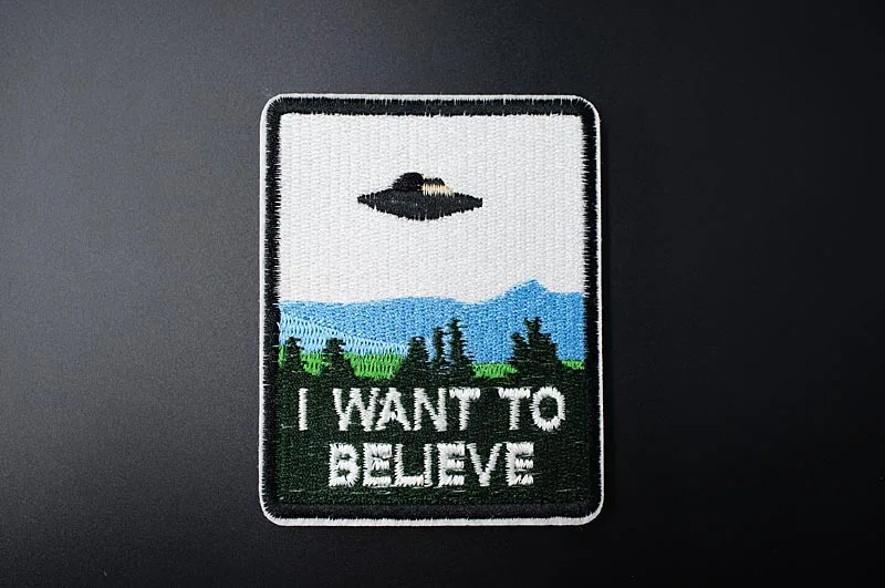 UFO(Размер: 7,6X9,7 см) DIY значки вышивка ремонт патч аппликация Швейные принадлежности для приклеивания на одежду утюгом декоративные нашивки