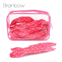 brainbow 30pcbag foam hair rollers magic sleep sponge pillow flexible hair curling pro hairdressing diy salon hairstyling tools