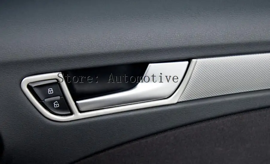 4 шт. хромированные декоративные аксессуары для Audi A4L A5|door handle cover|handle covertrim cover |