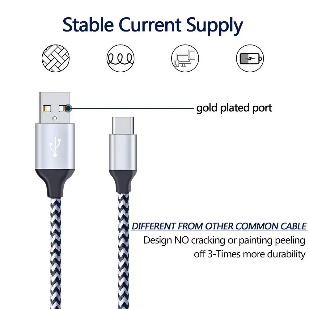 Usb C быстрый зарядный кабель mixit Type для One Plus 6 usb быстрой зарядки Samsung S9 + Note 9 S8/S8 Oppo