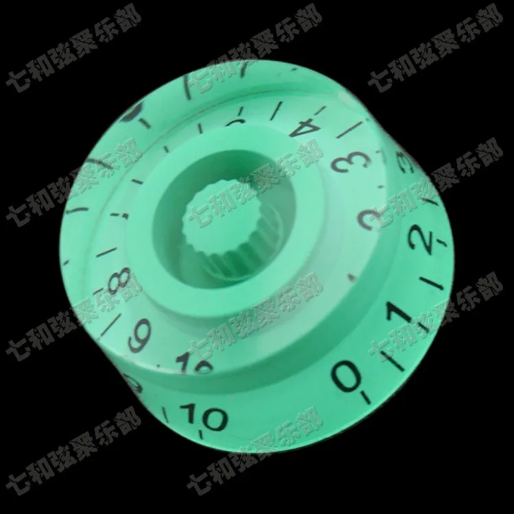 Зеленые Аксессуары для гитары запчасти крышка электрической потенциометра