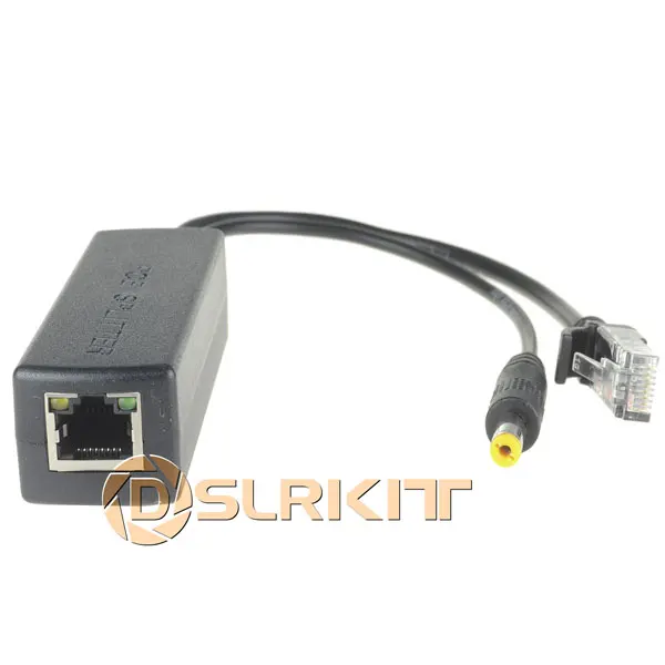4 шт. DSLRKIT активный сплиттер POE мощность по Ethernet 48 В до 12 В 1A-2A IEEE802.3af стандартный тип