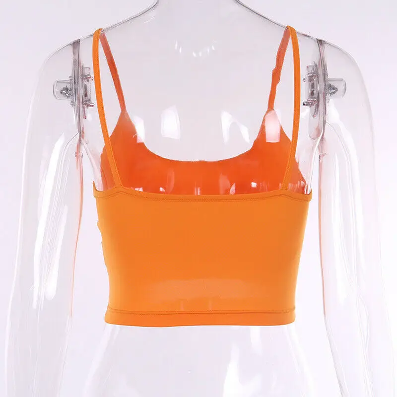 

Women Summer Tops Vest T Shirt Solid Color Tank Tops Sexy Sleeveless Crop Top Ladies Shirt Tank Top T Shirt Woman Streetwear